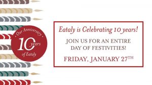 Celebrate Eataly's 10th Anniversary @ Eataly Boston | Boston | Massachusetts | United States